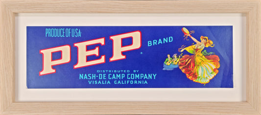 PEP Brand Produce Label