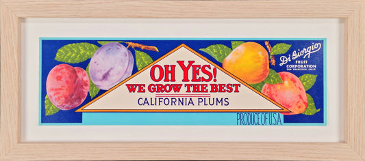 OH Yes! We Grow the Best Produce Label